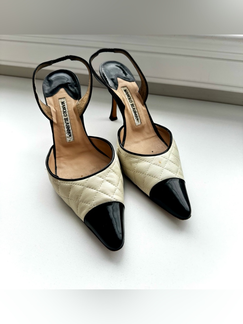 Manolo Blahnik Slingback Pumps size 38.5